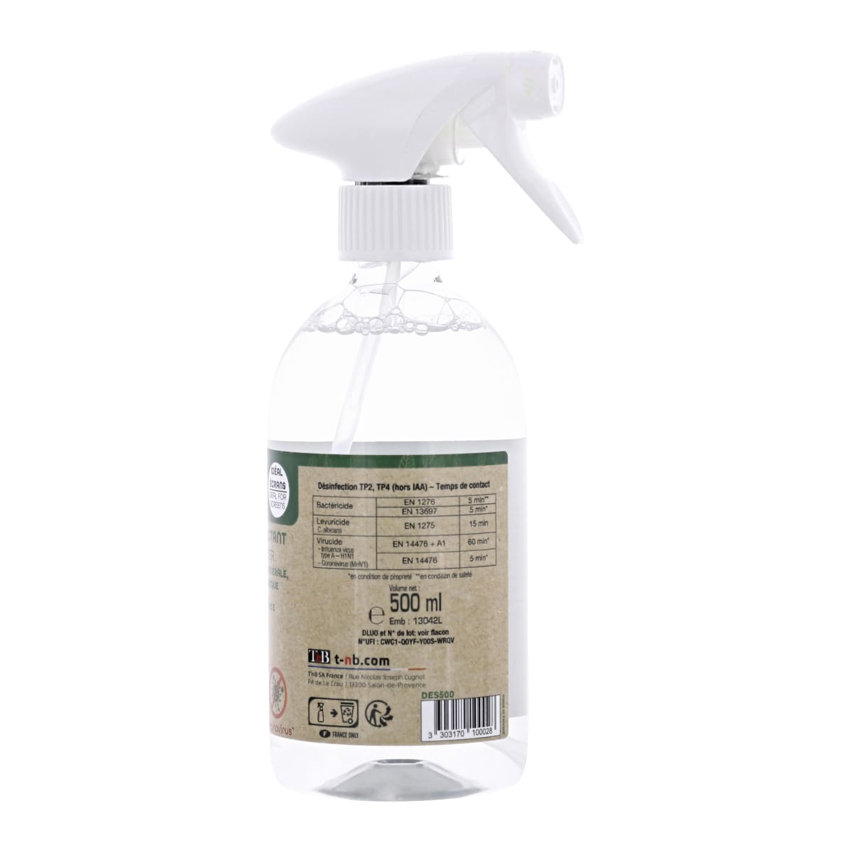 Nettoyant désinfectant 500ML - T'nB