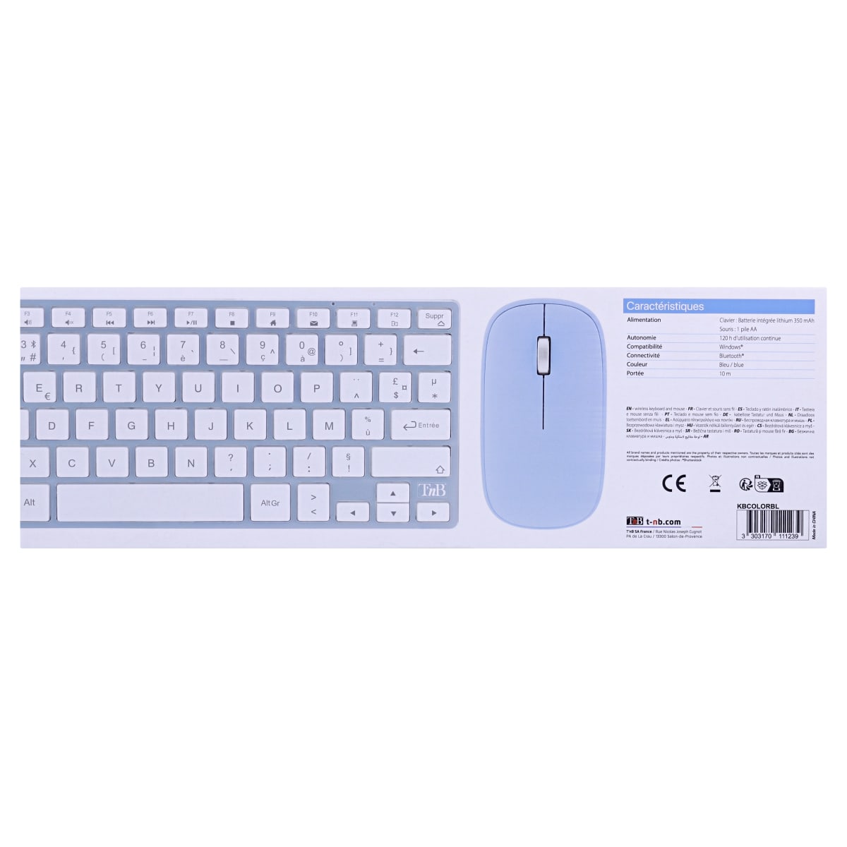 Clavier Bluetooth rechargeable WINDOWS - T'nB