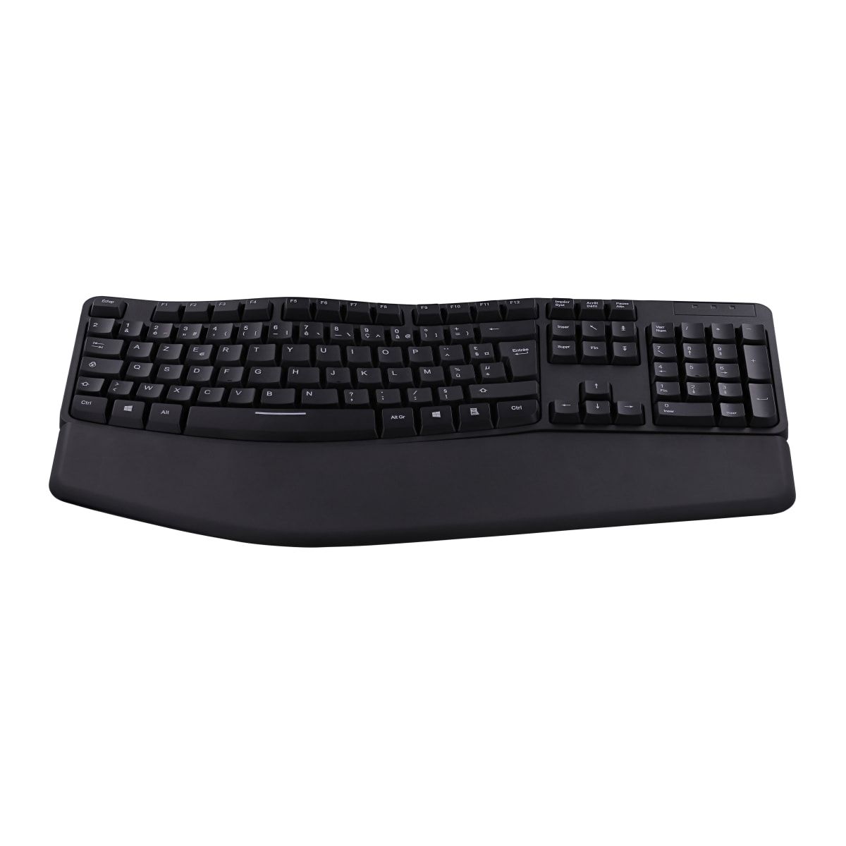 ERGONOMIC - Clavier ergonomique filaire avec repose-poignet aimanté - T'nB