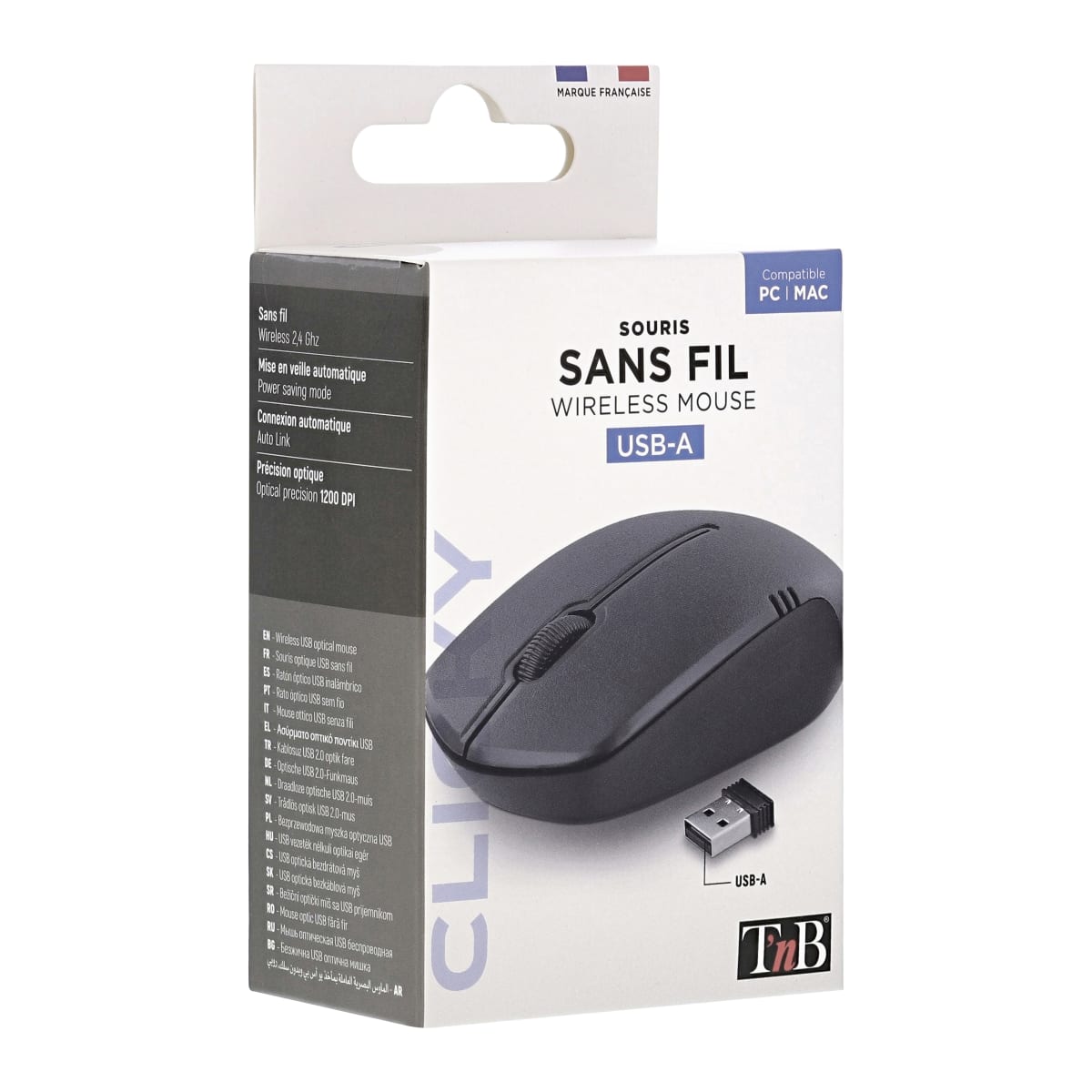 Souris sans fil rose NGS - Le Zébu