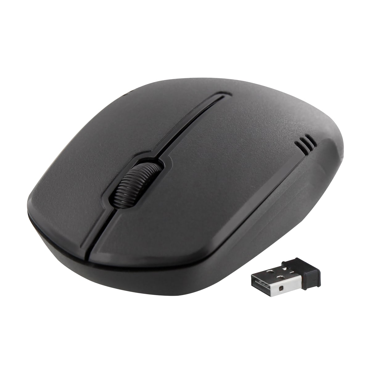 TNB Mouse ottico wireless ricaricabile, Grigio scuro - Mouse