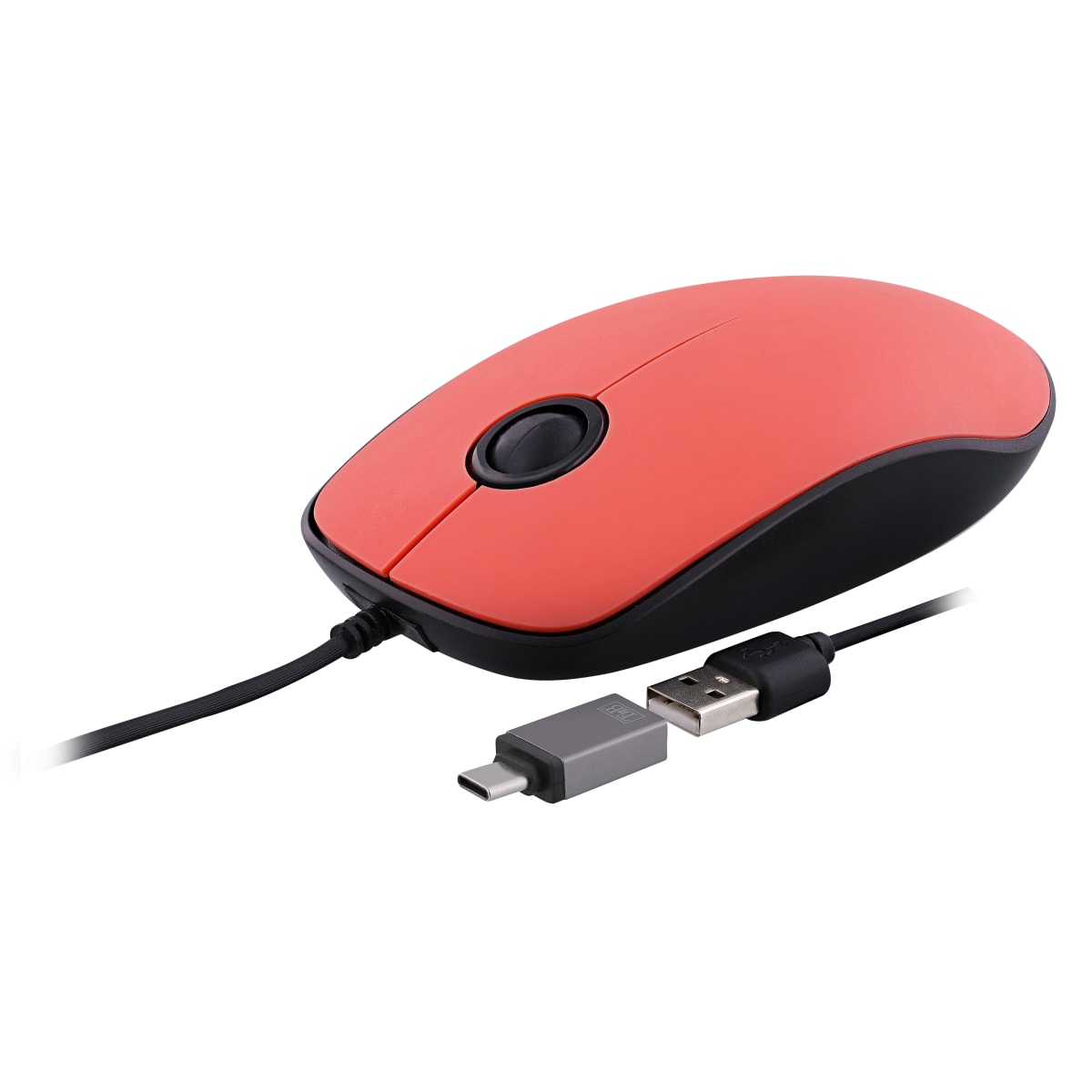 Souris Filaire USB C Bouton DPI Réglable Ambidextre Câble 1,5m - Satechi C1  - Français