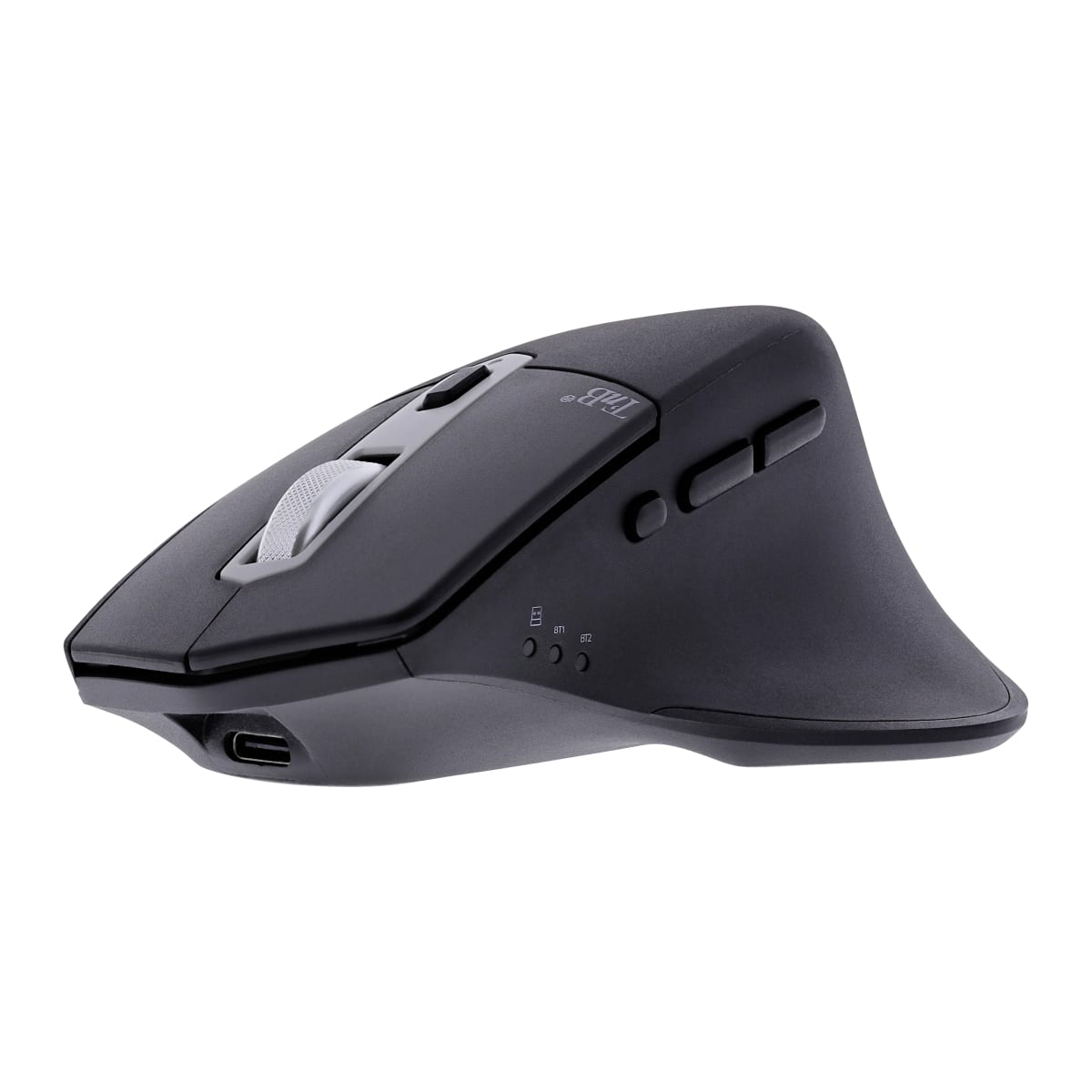 Wireless semi-ergonomic mouse DUAL CONNECT iClick - T'nB
