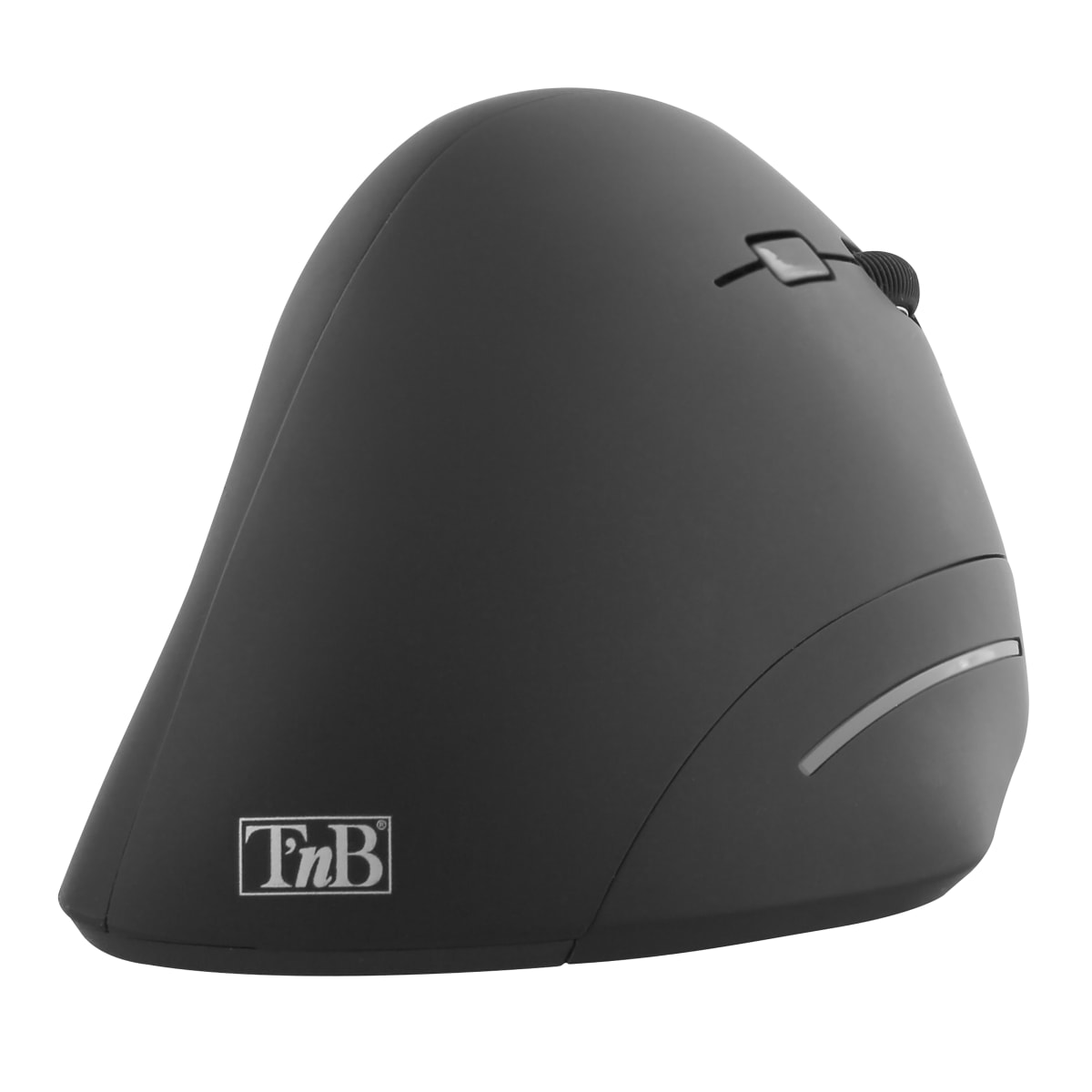 SOURIS SANS FIL ERGONOMIQUE DROITIER 160DPI NOIRE MCL