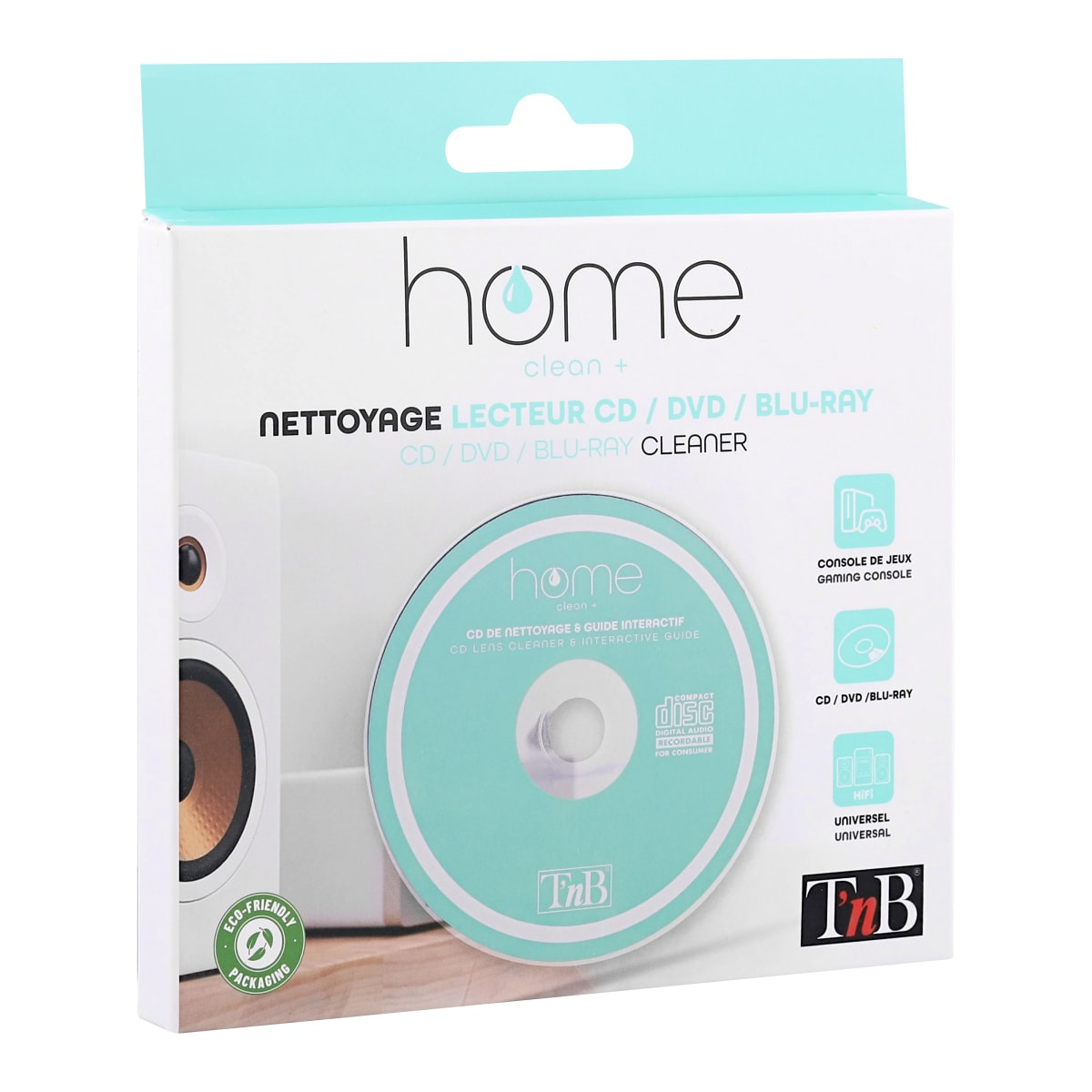 Kit de nettoyage du lecteur CD 1set