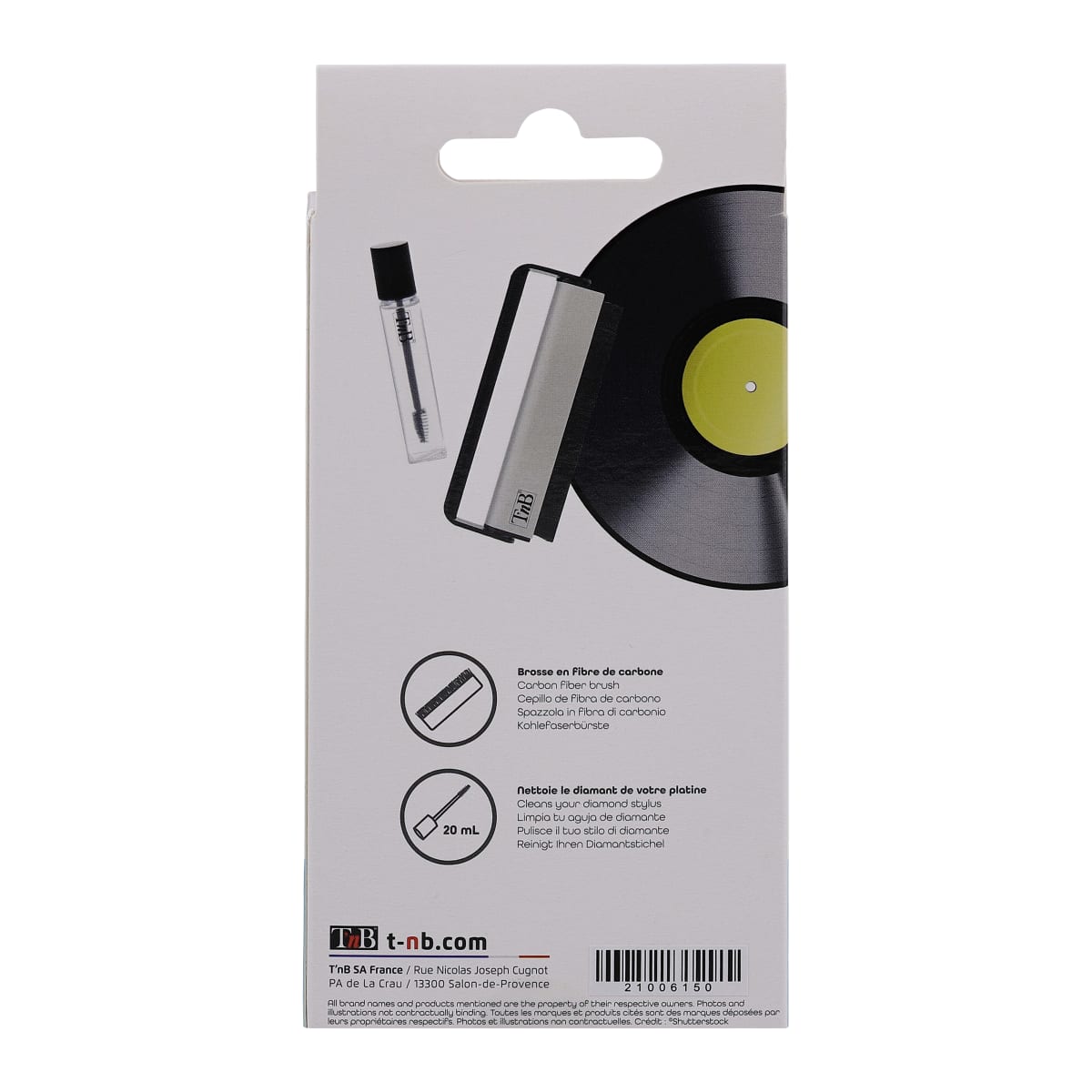 Thorens Kit de nettoyage vinyle - Accessoire audio - Achat & prix