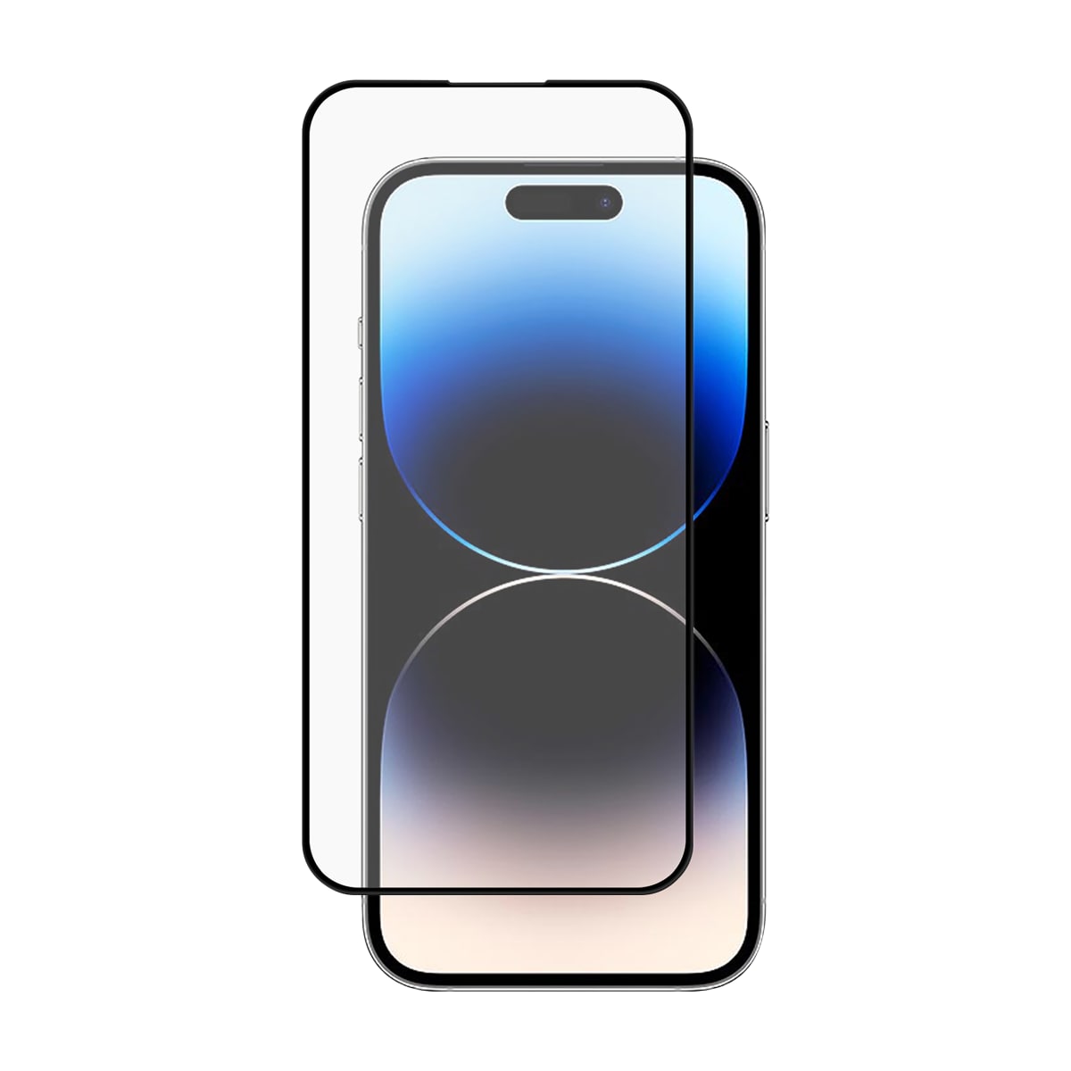 Integral tempered glass protection for iPhone 15 Pro
