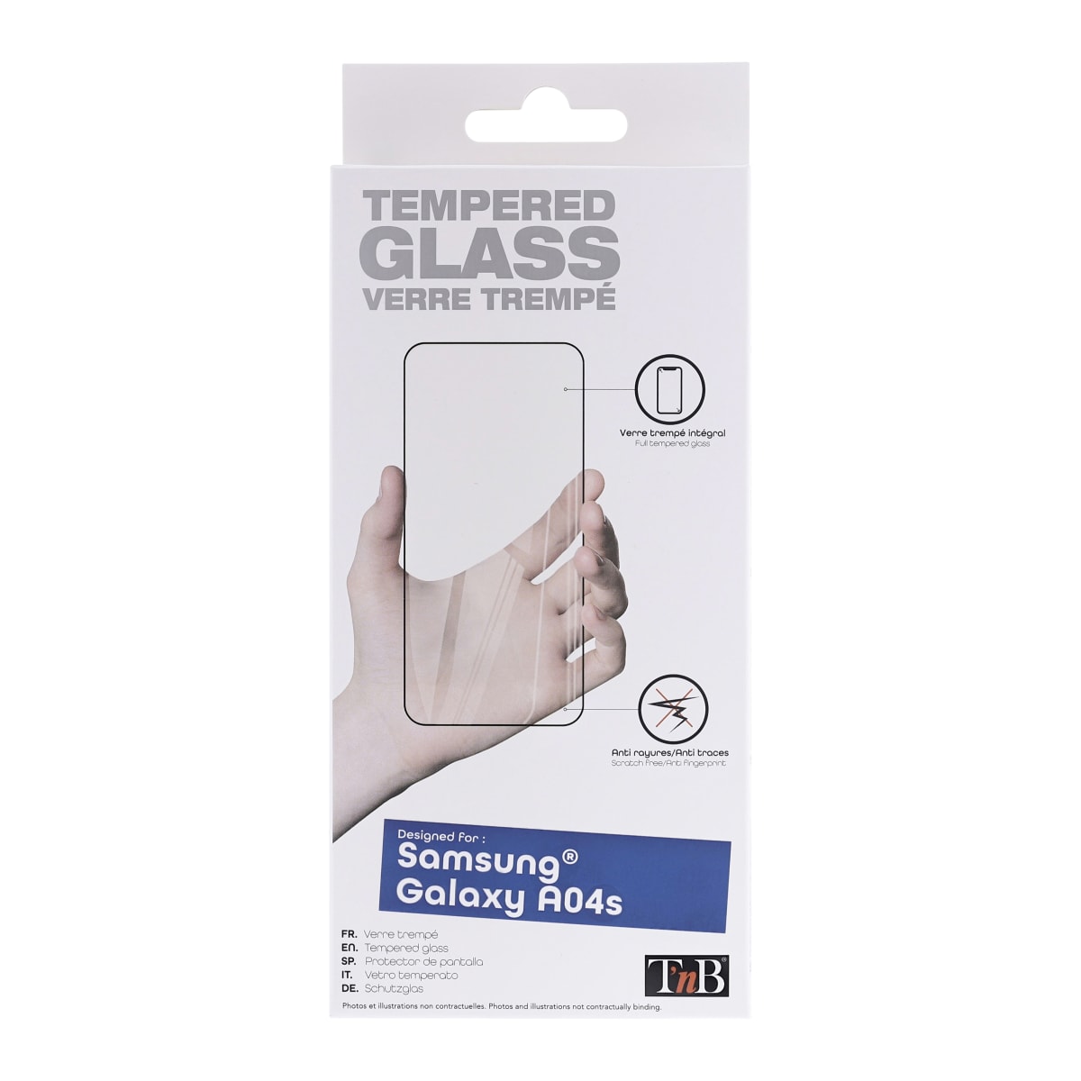 Tempered glass protection for Samsung Galaxy A04s - T'nB