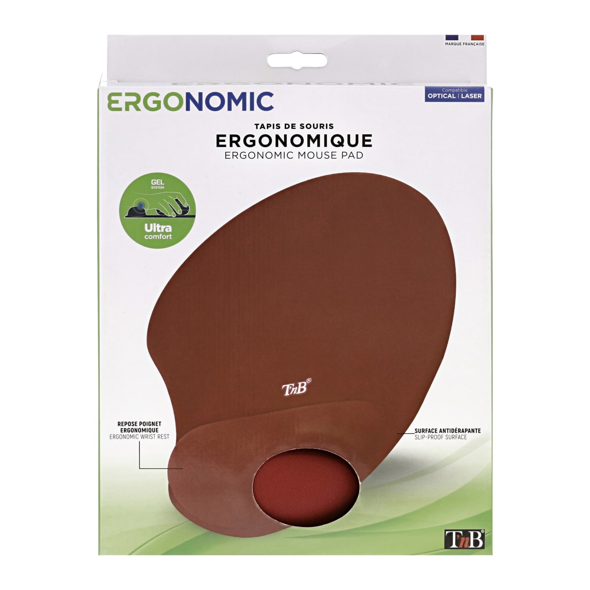 Tapis de Souris avec Repose Poignet Ergonomique Gel Confort