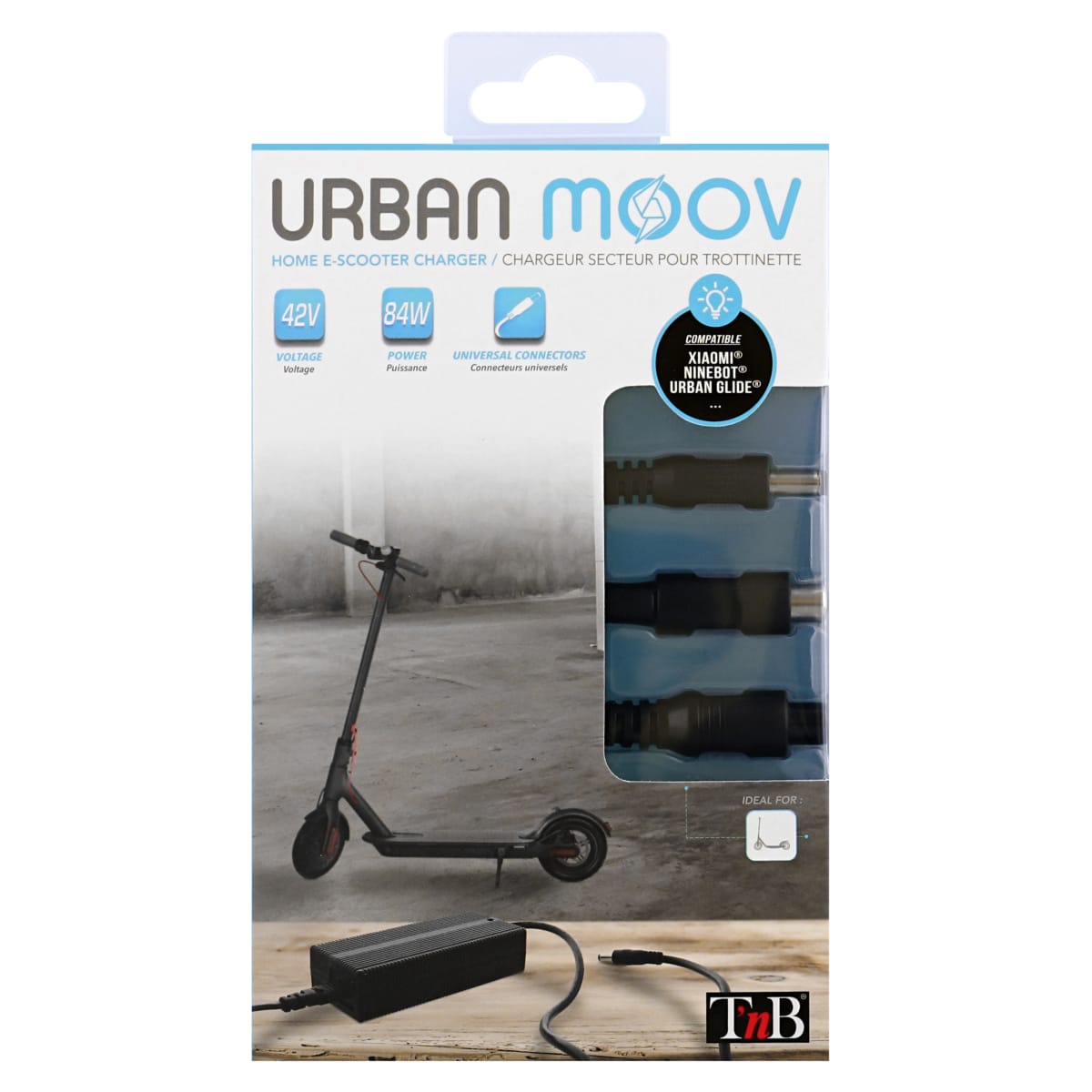 MOOVWAY Chargeur universel pour Hoverboard - Durée de charge : 2 heures pas  cher 