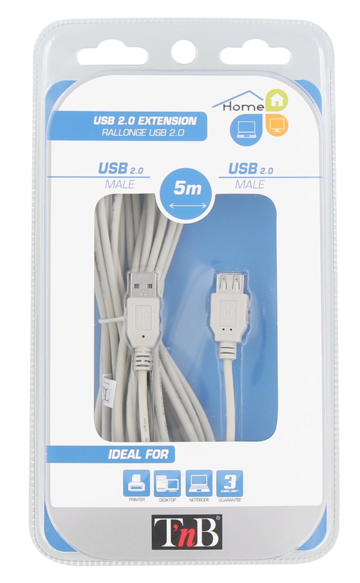 Rallonge USB 5M