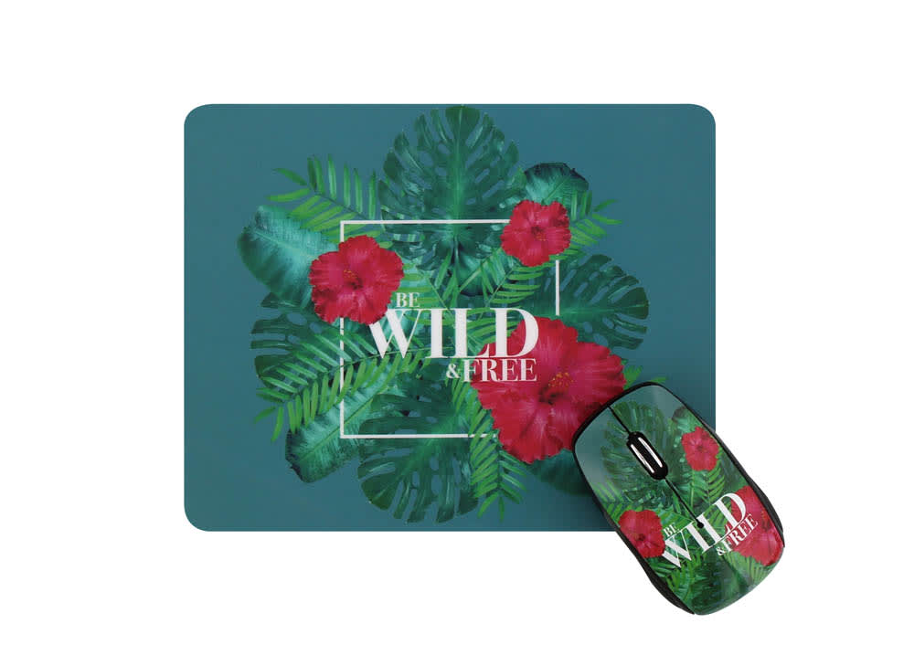 WILD WIRELESS MOUSE + MOUSEPAD