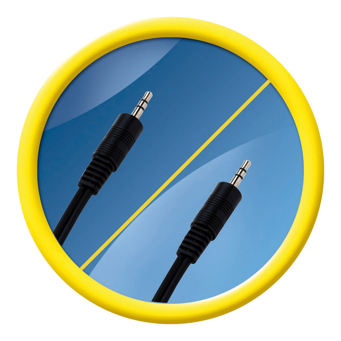 STEREO CABLE 3.5MM M/M 0.8M