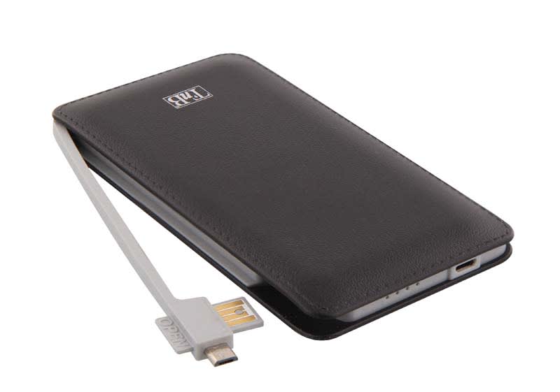 Batterie de secours Micro USB 6000 mAh 10W Slim