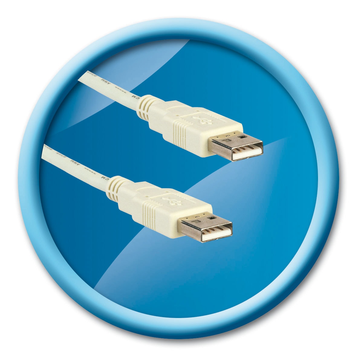 CABLE USB-A 2.0 M/M 3M
