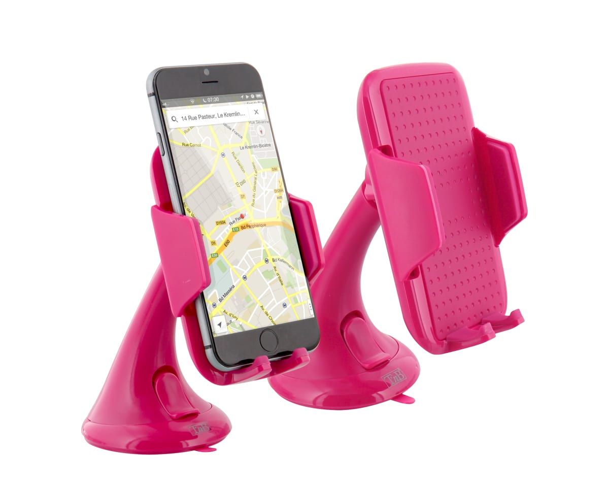 Pink suction cup jaw holder