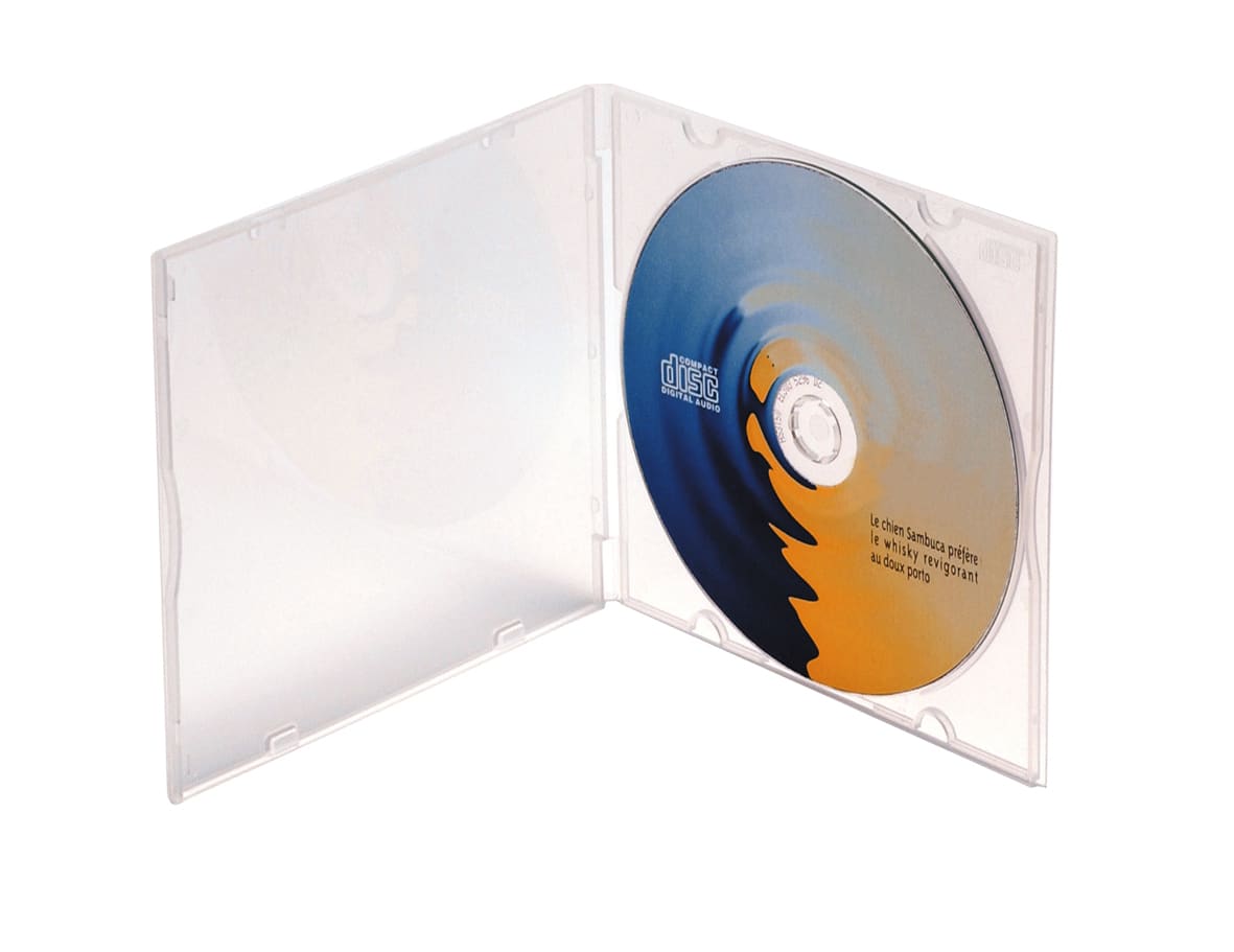 CD cases x5 SLIM
