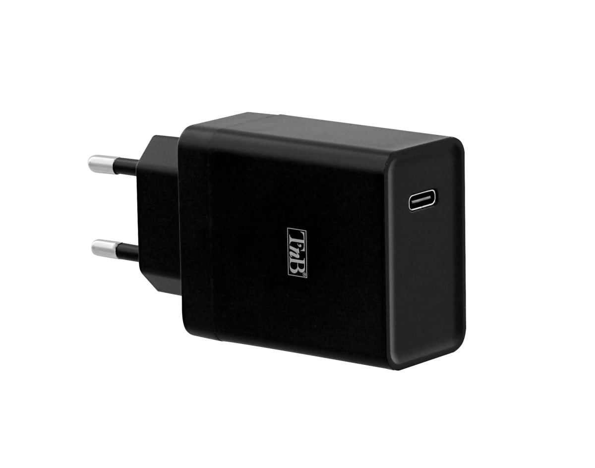 Carregador de rede 1 USB Type-C Power Delivery 18W