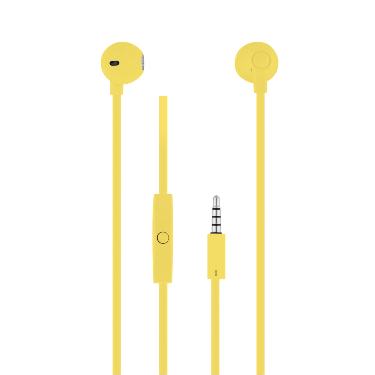 Wired earphones SWEET jack yellow