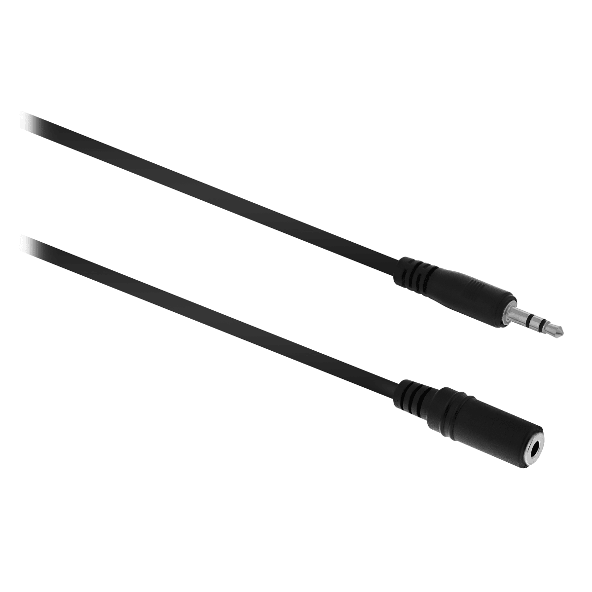 Jack 3.5mm male / jack 3.5mm female extension cable 5m