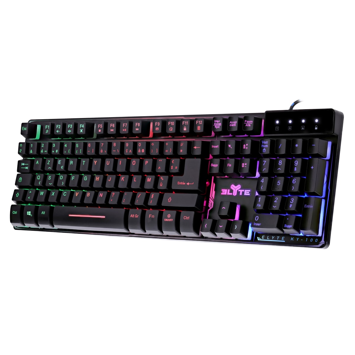 KY-100 semi-mechanical gaming keyboard