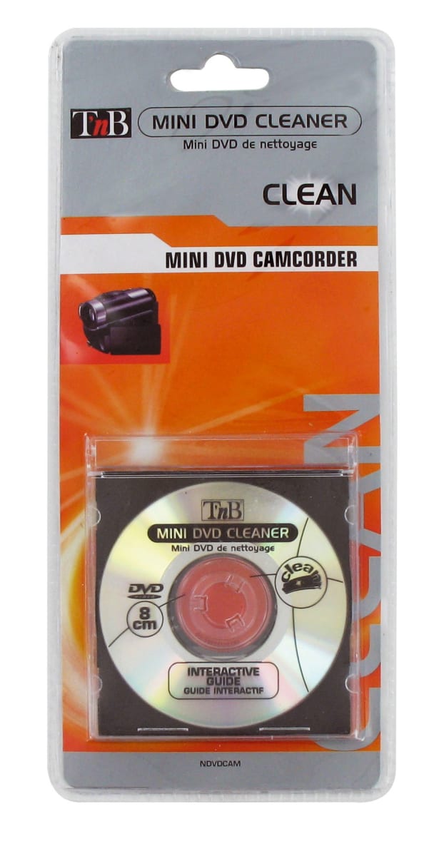 MINI DVD DE LIMPEZA PARA FILMADORA