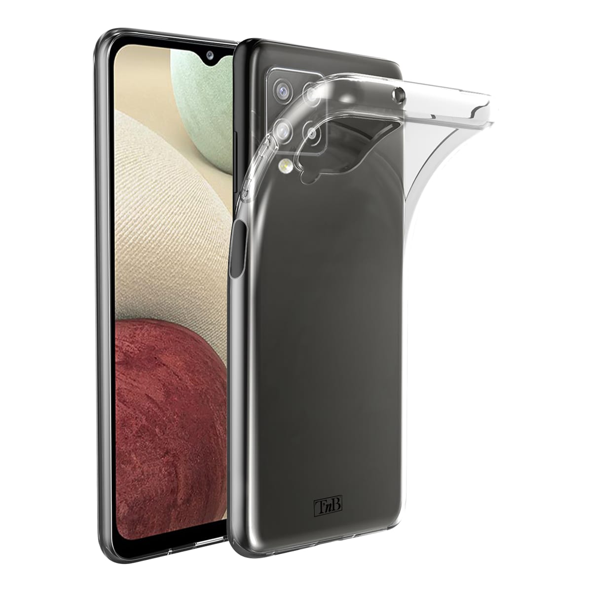 Samsung A12 transparent soft case