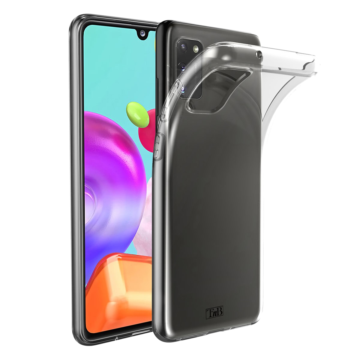 Samsung A41 transparent soft case