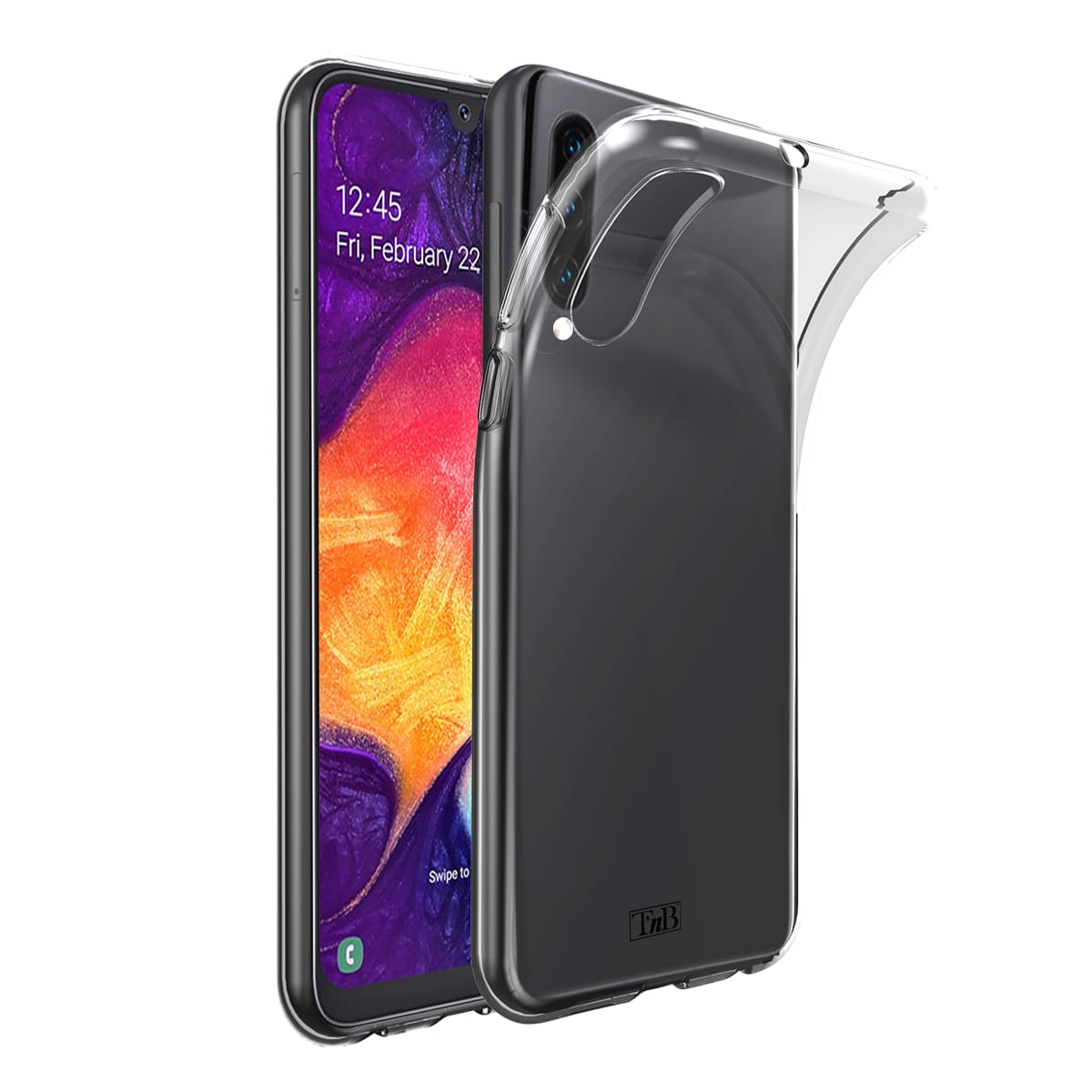 Estojo transparente para Samsung Galaxy A50