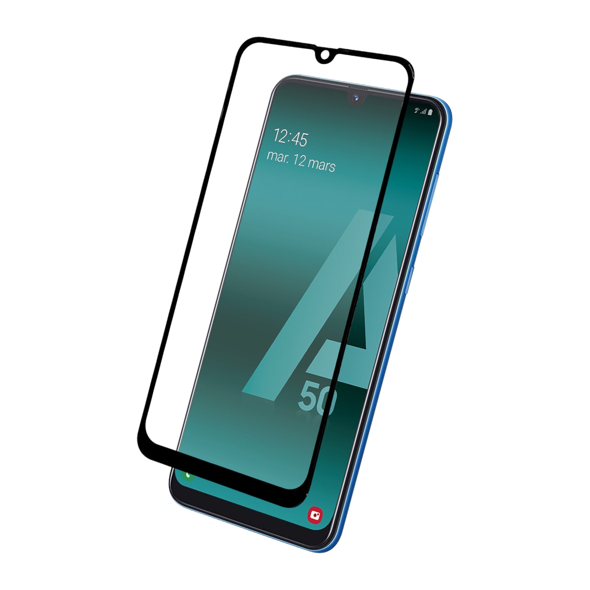 Protección completa de vidrio templado. Para Samsung Galaxy A50/A30