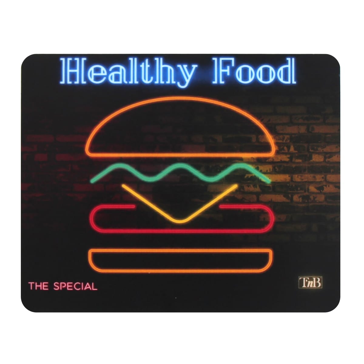 mouse pad BURGER NEON