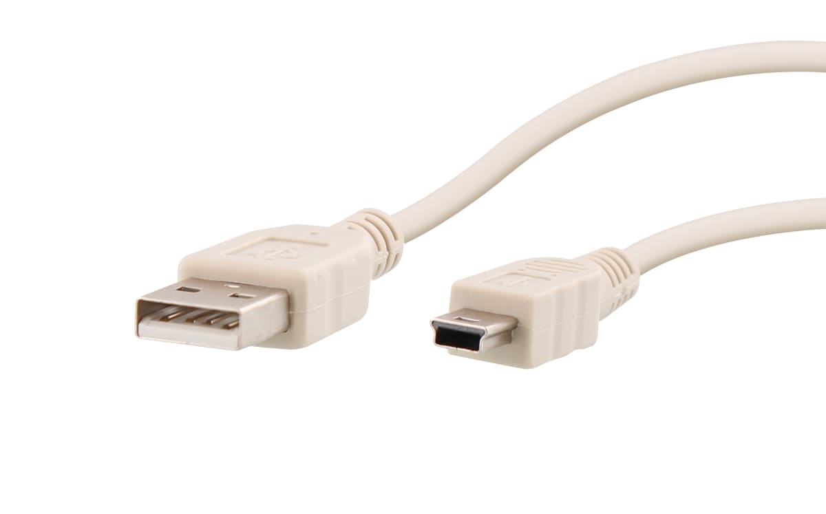 Câble USB mâle / mini USB mâle 1m