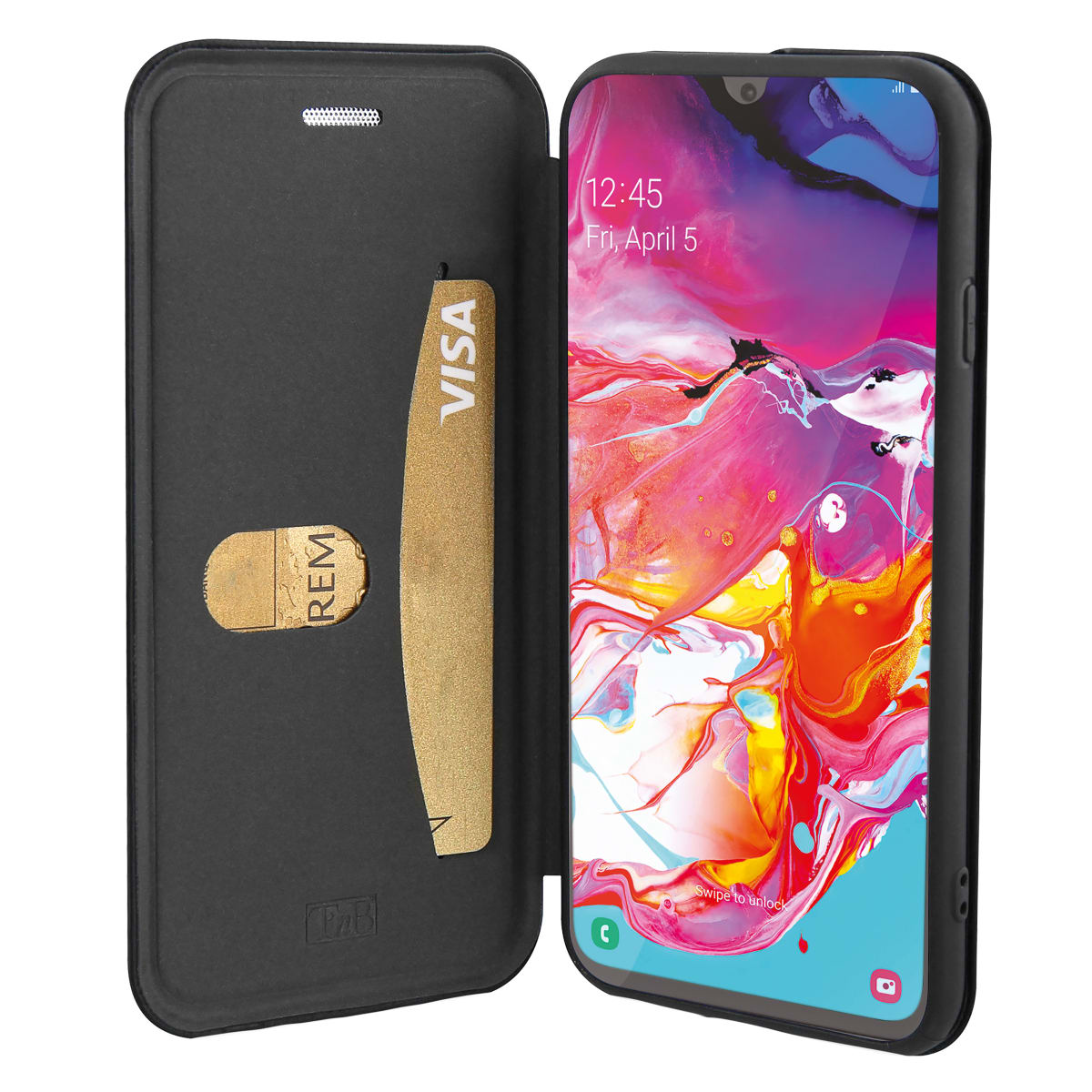 Funda tipo folio premium para Samsung Galaxy A70