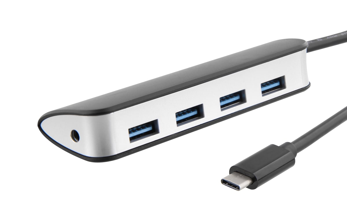 USB hub C to 4 USB A 3.0