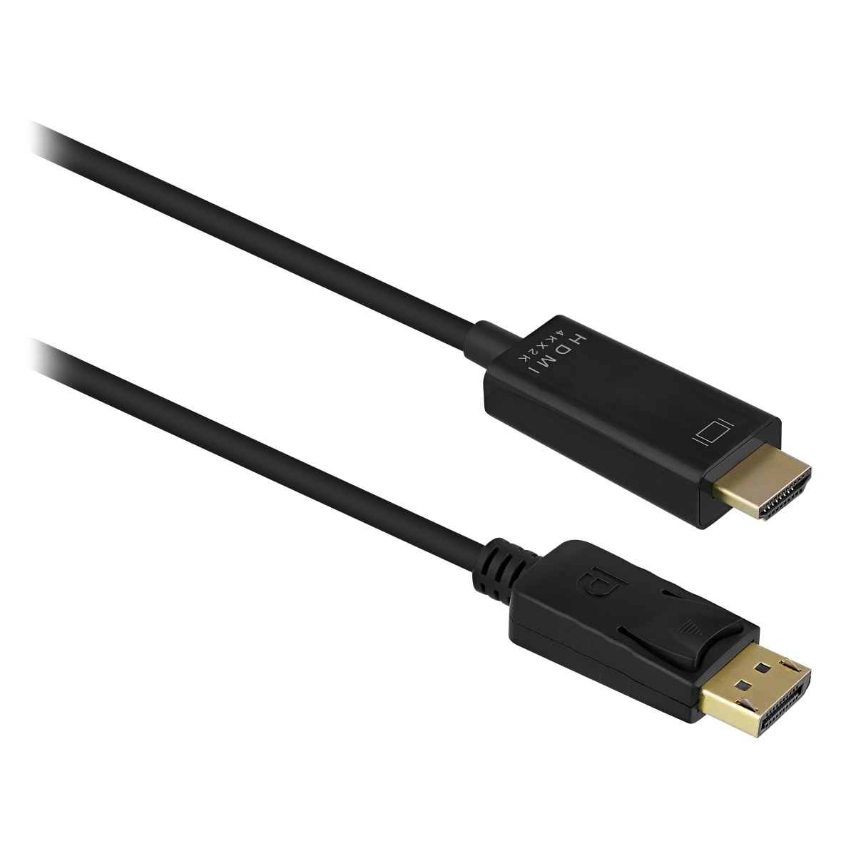 Cable HDMI metro / DisplayPort metro 4K 2m