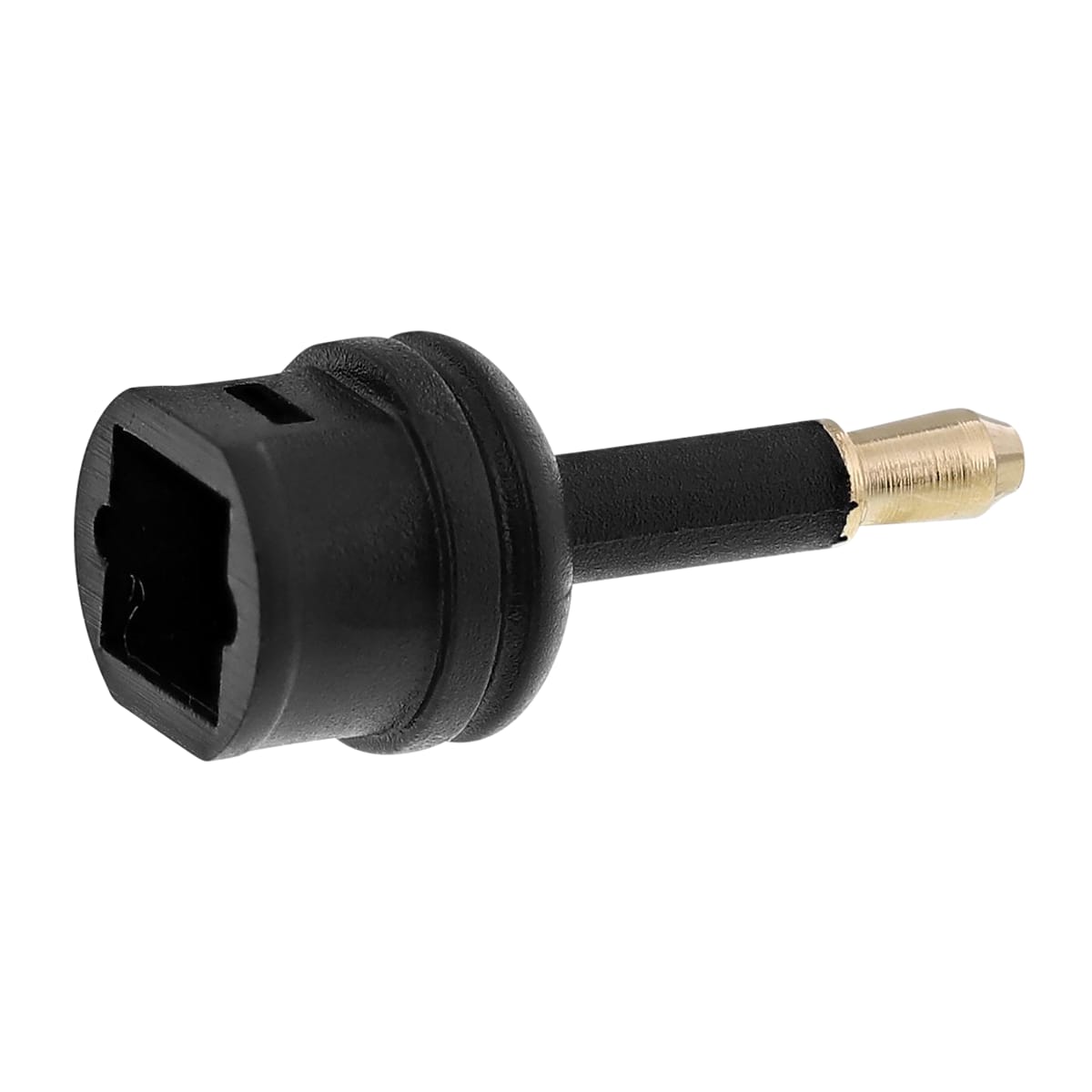 Adaptador hembra Toslink / jack óptico de 3,5 mm m le