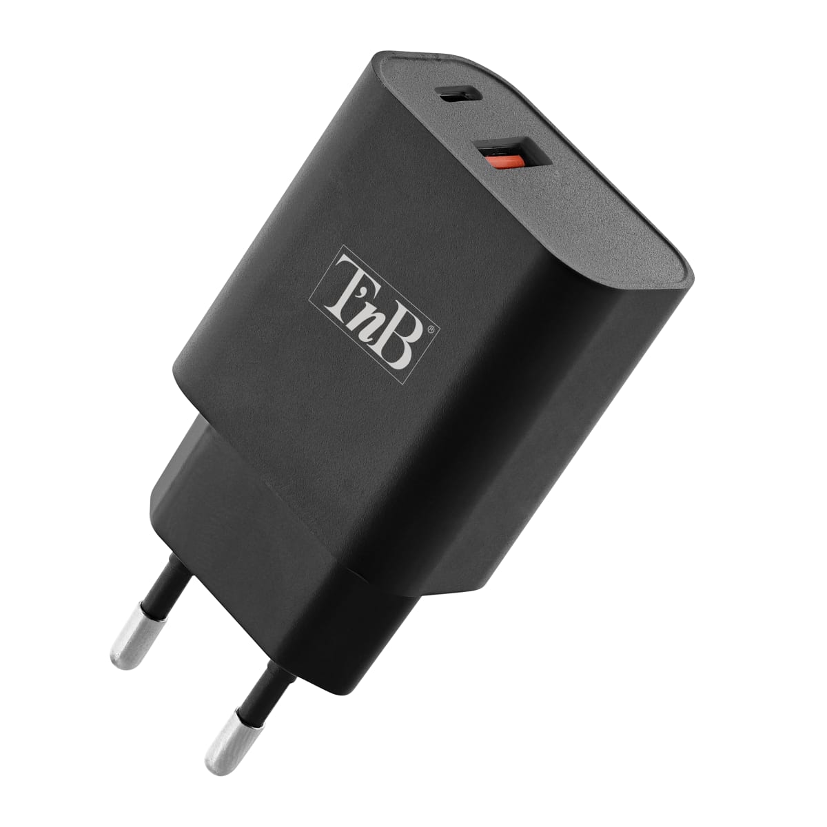 Carregador de rede 1 USB Type-C Power Delivery + USB-A Quick Charge 30W