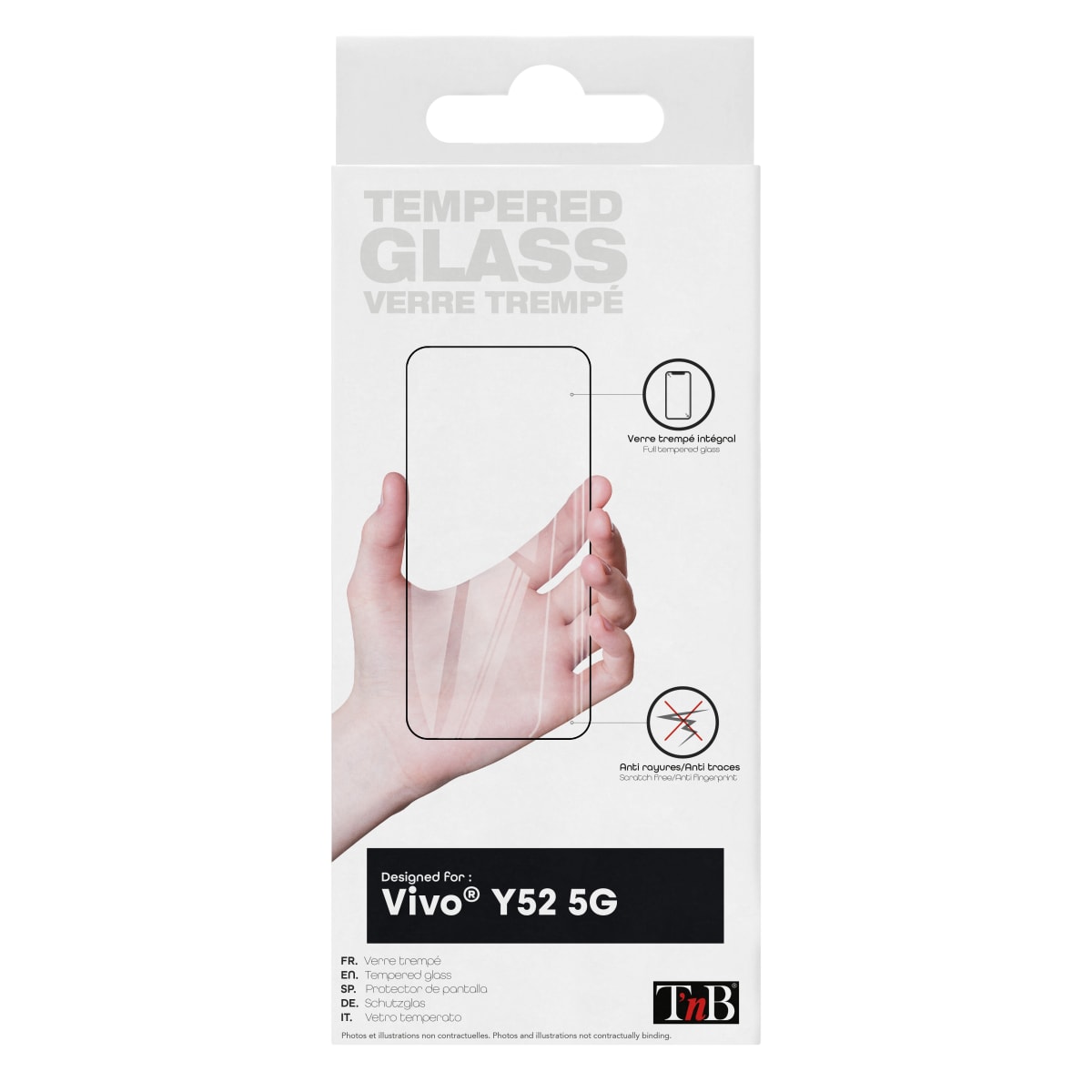 Tempered glass protection for Vivo Y52 5G