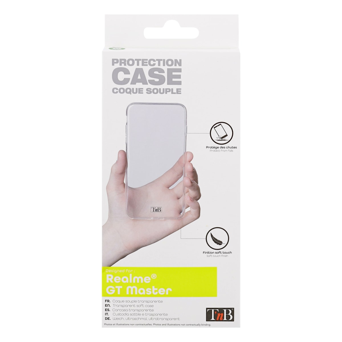 Coque souple transparente pour Realme GT Master