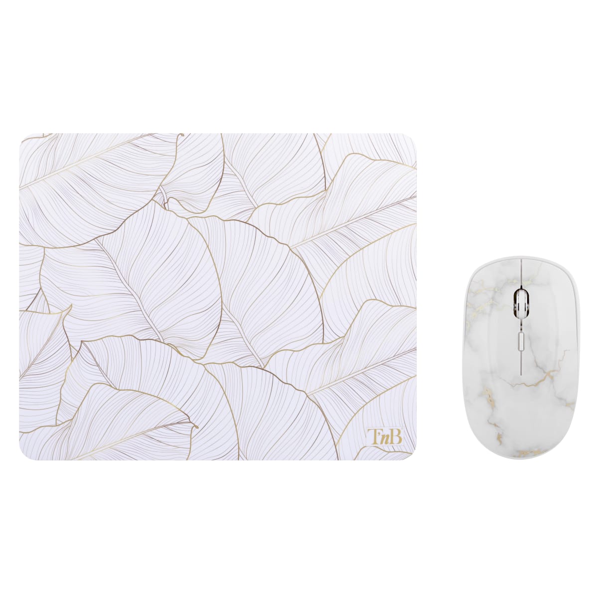 Bundle tapis de souris et souris sans fil GOLD EXCLUSIV