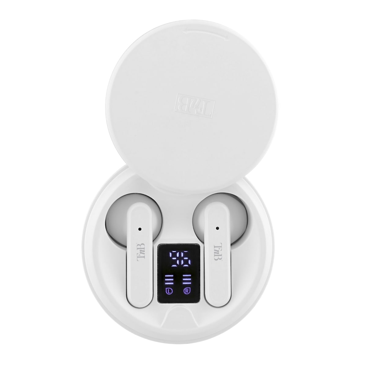 SHINY 2 TWS earphones white - T'nB