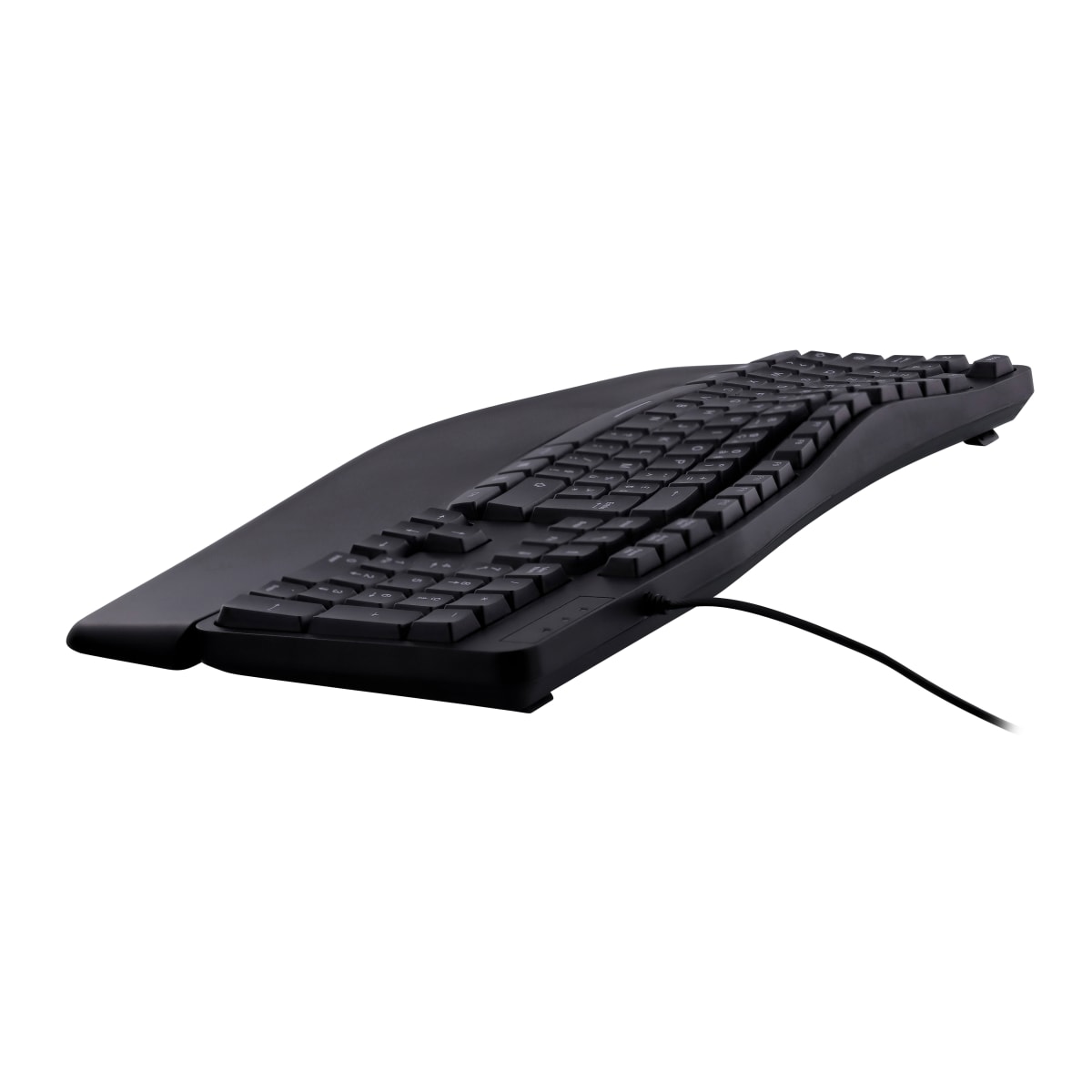 ERGONOMIC - Wired ergonomic keyboard with magnetic wrist rest - T'nB