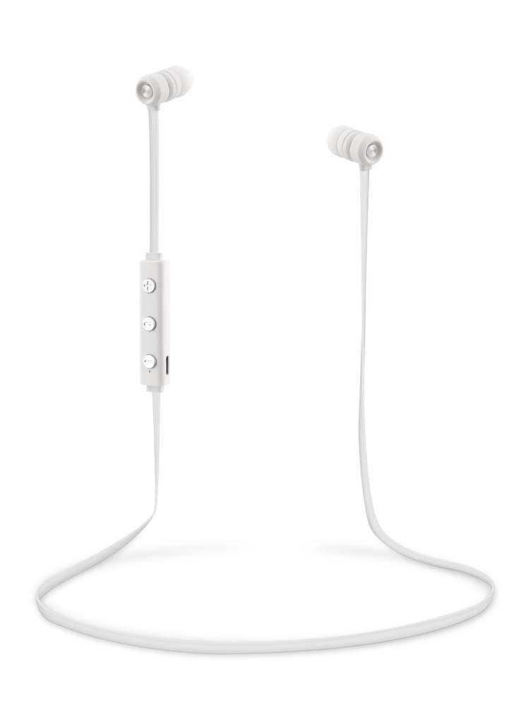 Ecouteurs Bluetooth FLAT blanc