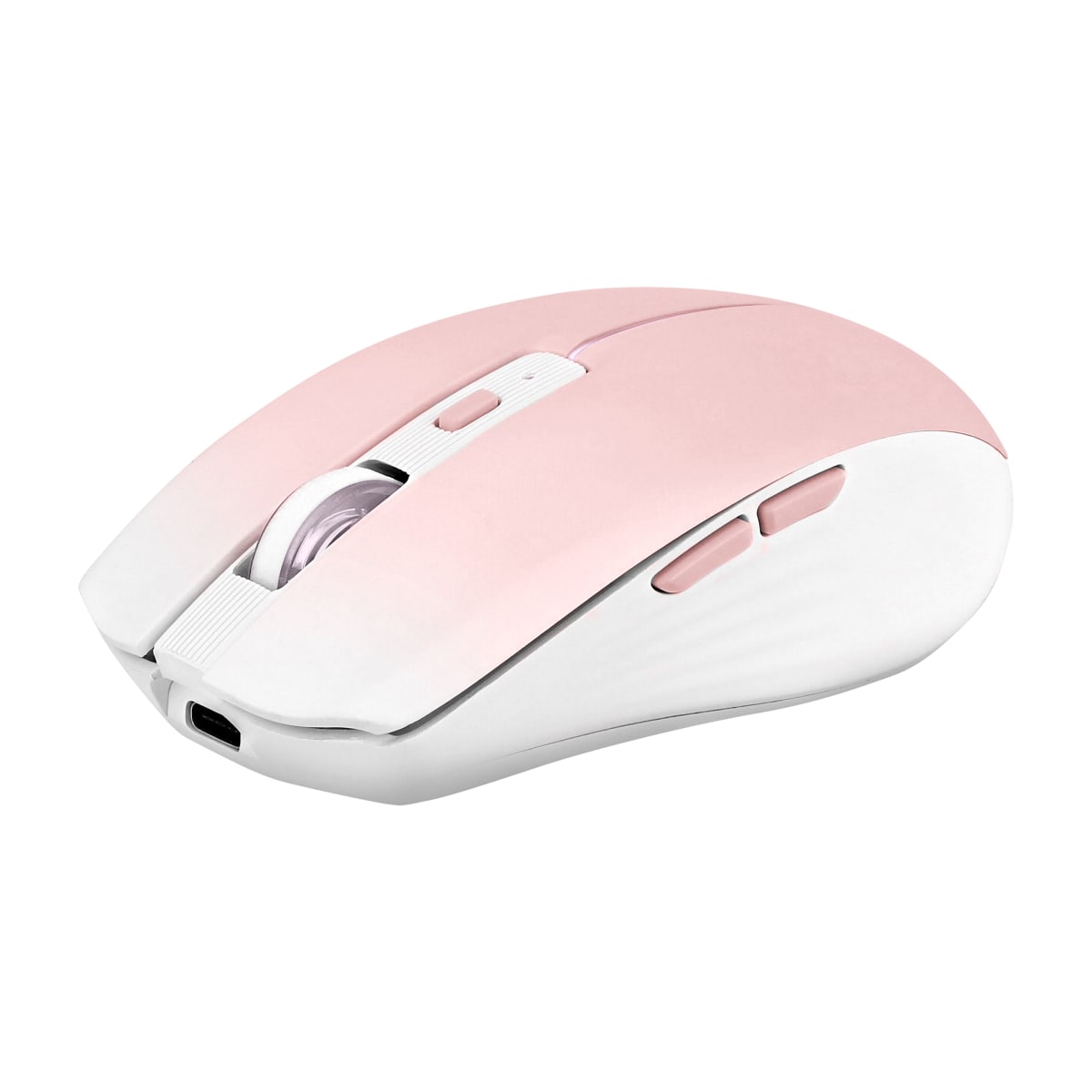 DUAL CONNECT rechargeable colored mouse pink