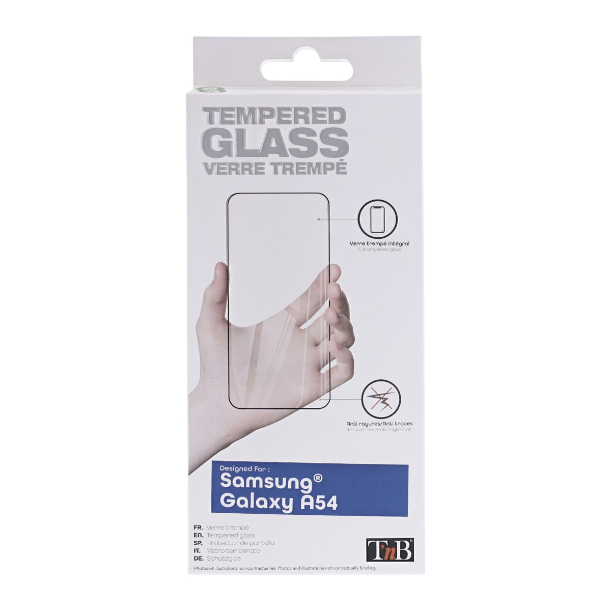 Protection intégrale en verre trempé pour Samsung Galaxy A54