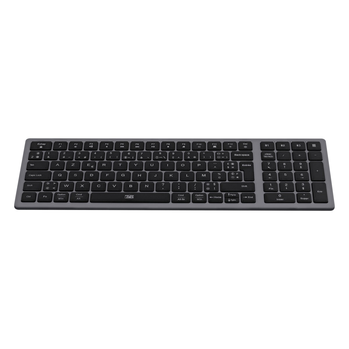 Clavier Bluetooth rechargeable ultra fin - AZERTY (FR)