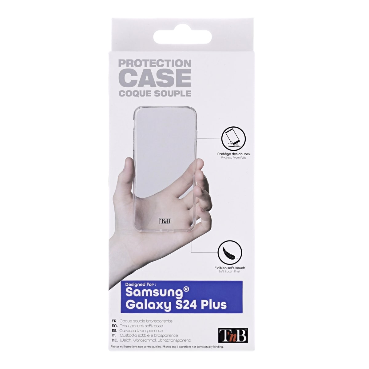 Samsung S24 Plus transparent soft case