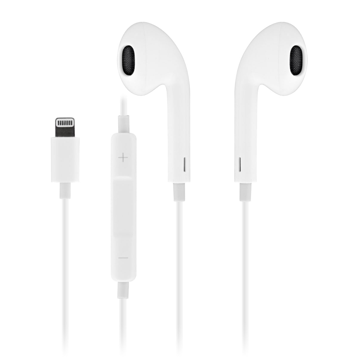 Auriculares con cable CURV Lightning blancos