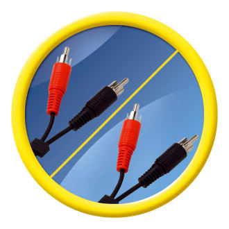 CABLE 2RCA MACHO-MACHO 3M JINETE