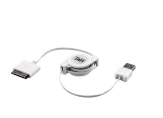 CABLE USB RETRACTABLE-IPHONE 4